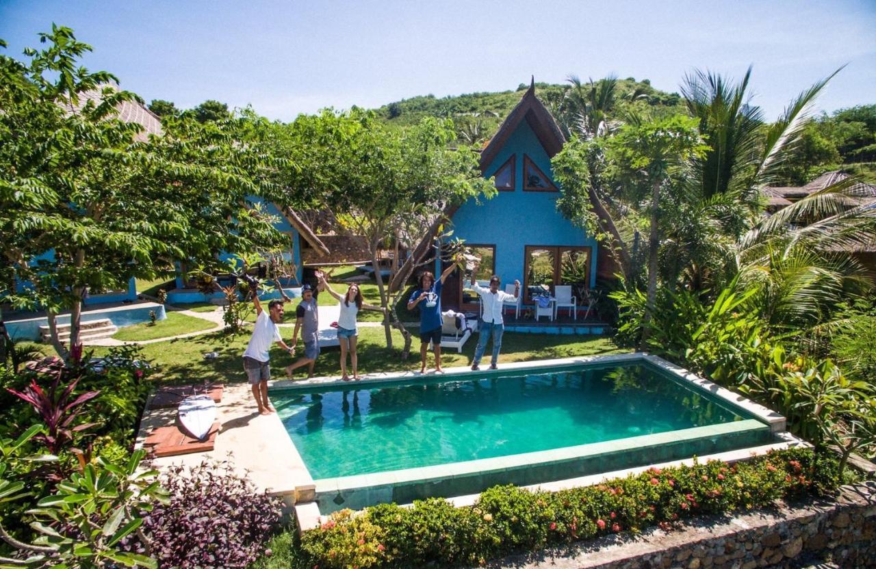 فندق Blue Monkey Retreat Areguling Lombok المظهر الخارجي الصورة